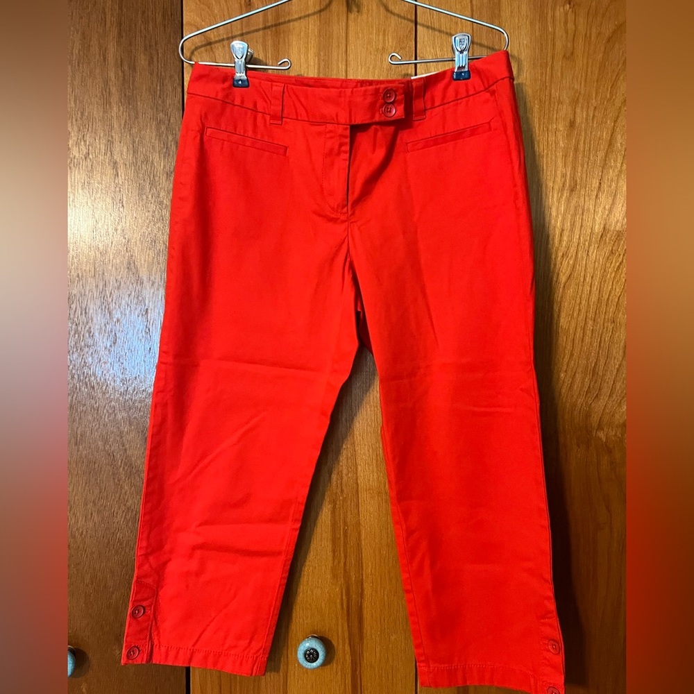 Ann Taylor Loft Petite cropped pants